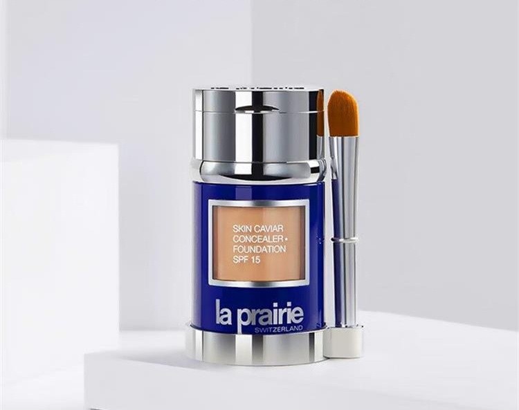 商品La Prairie|LA PRAIRIE/莱珀妮 鱼子精华遮瑕粉底液粉霜NC10#NC05# N10#  N05# 30ML,价格¥1376,第1张图片详细描述