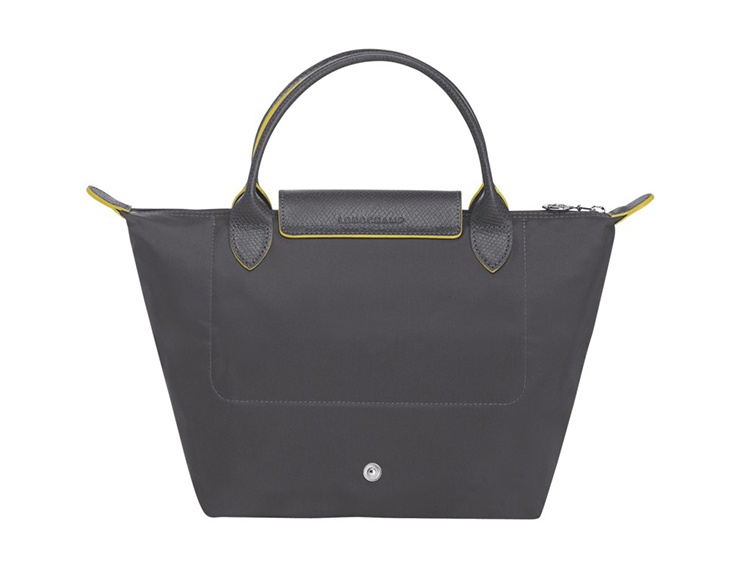 商品Longchamp|LONGCHAMP 珑骧 女士织物小号短柄女包手提包包 枪灰色 L1621619300,价格¥629,第4张图片详细描述