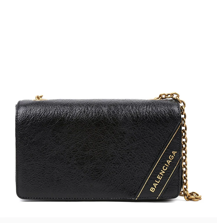 商品Balenciaga|Balenciaga 巴黎世家 女士黑色链条挎包 502027-D94IM-1000,价格¥4544,第5张图片详细描述