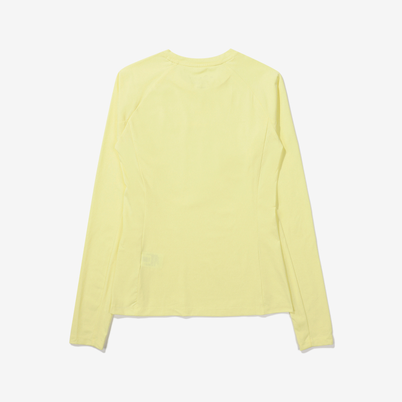 商品Fila|【享贝家】FILA HQ 女士基本款长袖T恤白色/黄色/粉色FS2RLE1252F（特价活动款）,价格¥156,第9张图片详细描述