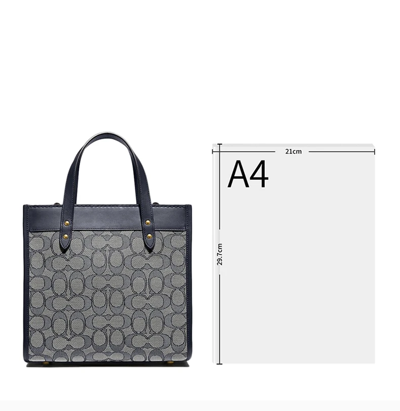 商品Coach|Coach(专柜) 女士手提包灰色 C3865B4RH3,价格¥2817,第4张图片详细描述
