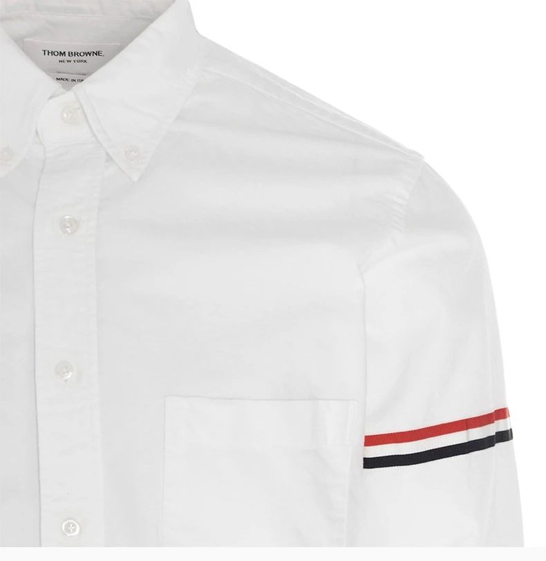 商品Thom Browne|Thom Browne 男士白色衬衫 MWL150E-06177-100,价格¥2320,第1张图片详细描述