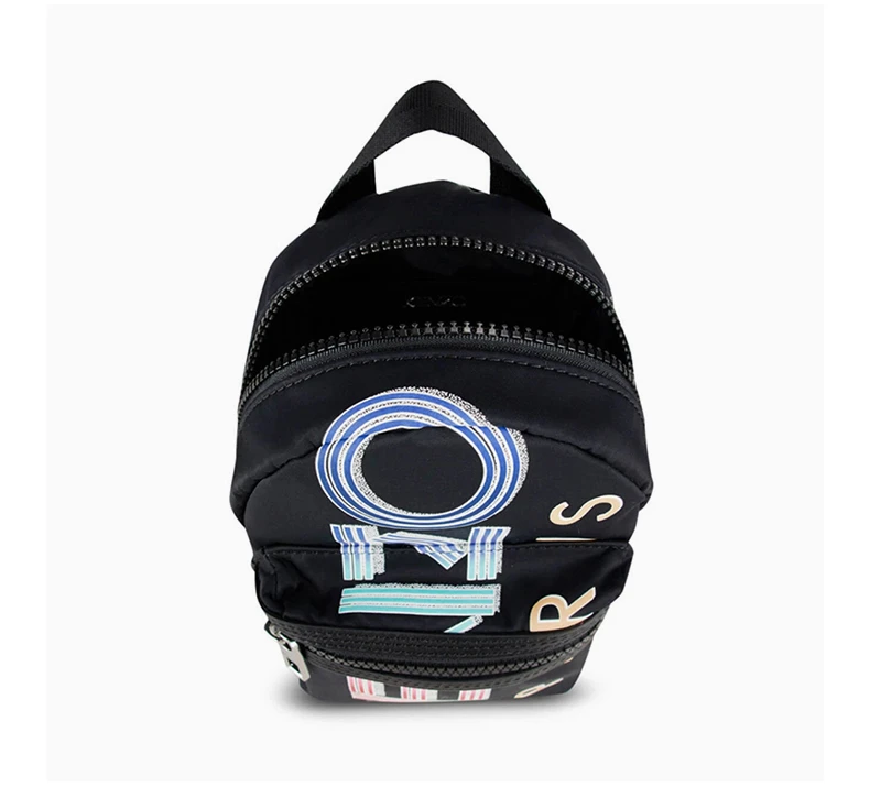 商品[国内直发] Kenzo|Kenzo 高田贤三 黑色尼龙/皮革中性背包 FA55SF215F26-99,价格¥1112,第7张图片详细描述