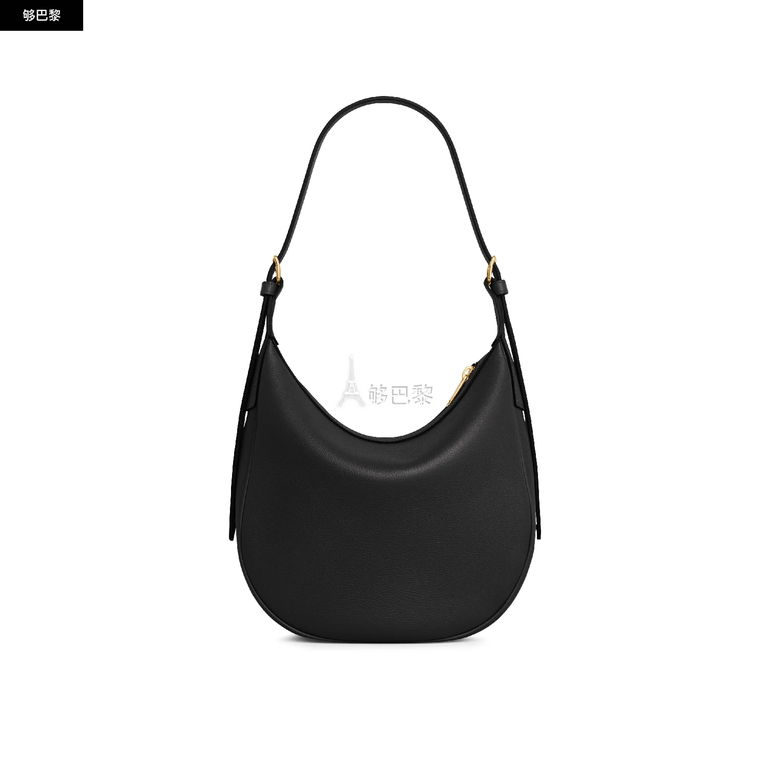 商品Celine|【预售】 女士 单肩包 Heloïse Triomphe小号柔软牛皮革手袋  117253FLH.38NO/38NO CEL6X8NQBCK,价格¥22093,第5张图片详细描述