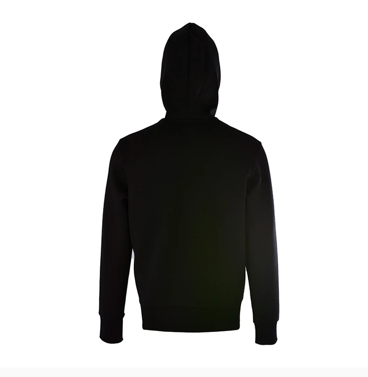 商品Hugo Boss|Hugo Boss 雨果博斯 男士黑色棉质经典logo套头运动衫连帽卫衣 SLY-50413135-001,价格¥1427,第5张图片详细描述