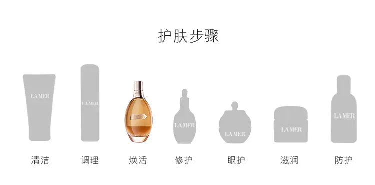 商品La Mer|【香港直邮】La Mer海蓝之谜_THE INFUSED LOTION鎏金焕颜精华液150ml,价格¥1583,第5张图片详细描述