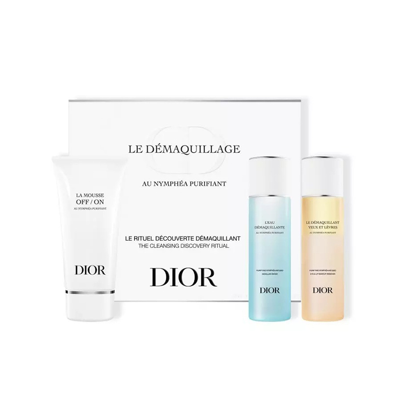 商品Dior|迪奥睡莲系列面部护理套装 洗面奶50ml+卸妆水50ml+眼唇卸妆水50ml,价格¥309,第11张图片详细描述