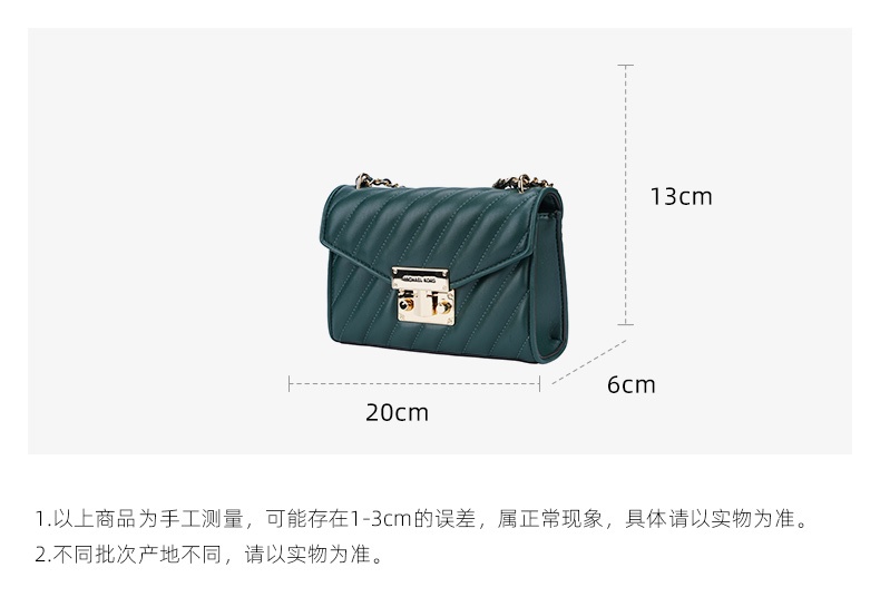 商品Michael Kors|迈克.科尔斯ROSE小号女士人造皮革 单肩斜挎包,价格¥1367,第22张图片详细描述