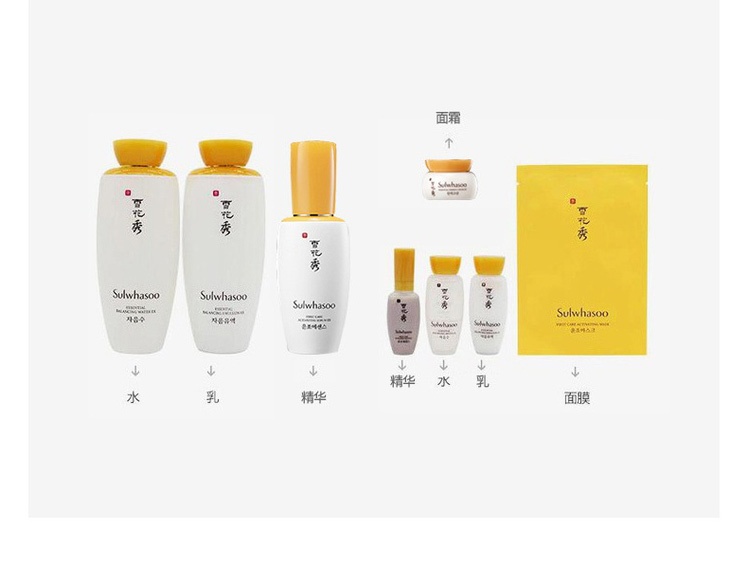 商品Sulwhasoo|雪花秀sulwhasoo润燥滋阴水乳套装保湿三件套,价格¥881,第6张图片详细描述
