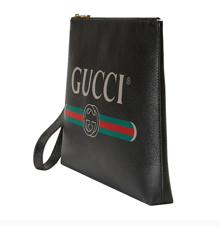 商品[国内直发] Gucci|GUCCI 黑色男士手拿包 572770-0Y2AT-8163,价格¥11018,第5张图片详细描述