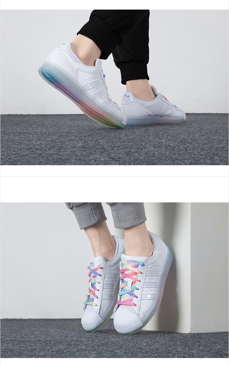 商品[国内直发] Adidas|SUPERSTAR贝壳头板鞋男士休闲鞋,价格¥798,第2张图片详细描述