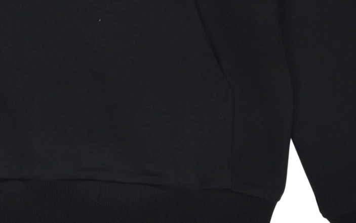 商品Evisu|【享贝家】（国内现货-QD）EVISU 福神 休闲宽松刺绣小标连帽卫衣 男女同款 黑色 EU5UTS911BK,价格¥226,第6张图片详细描述