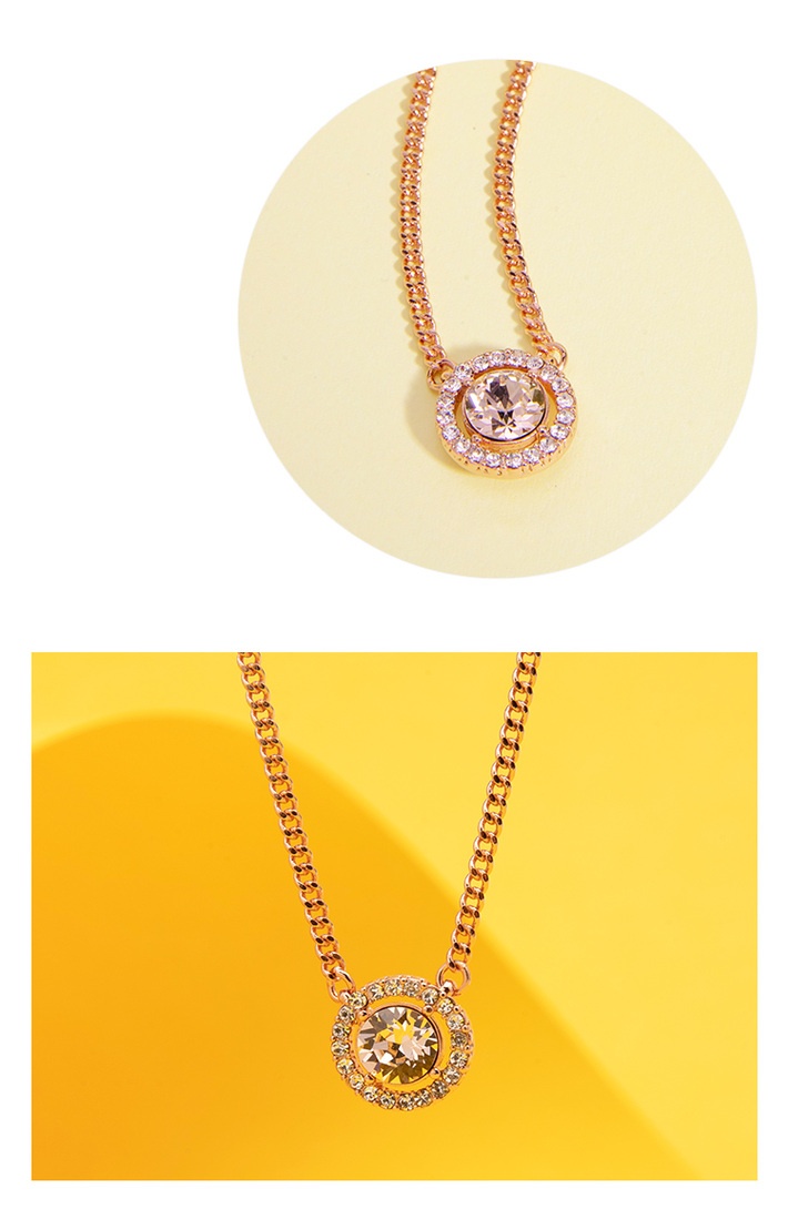 商品[国内直发] Givenchy|Givenchy/纪梵希  爱恋系列玫瑰金色项链 60528153-9DH,价格¥432,第3张图片详细描述