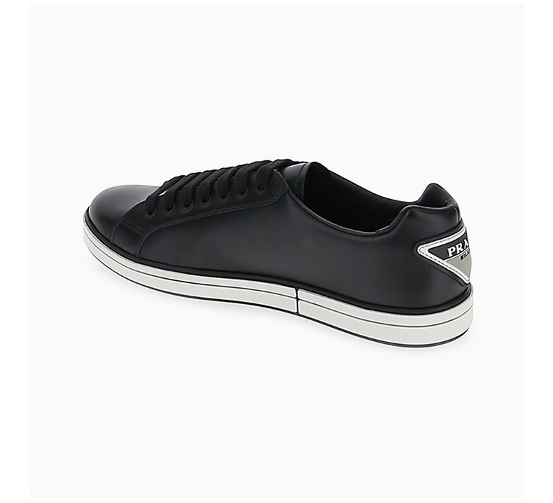 商品Prada|Prada 普拉达 男士黑色休闲板鞋 4E3314-6DT-F0002,价格¥3466,第8张图片详细描述