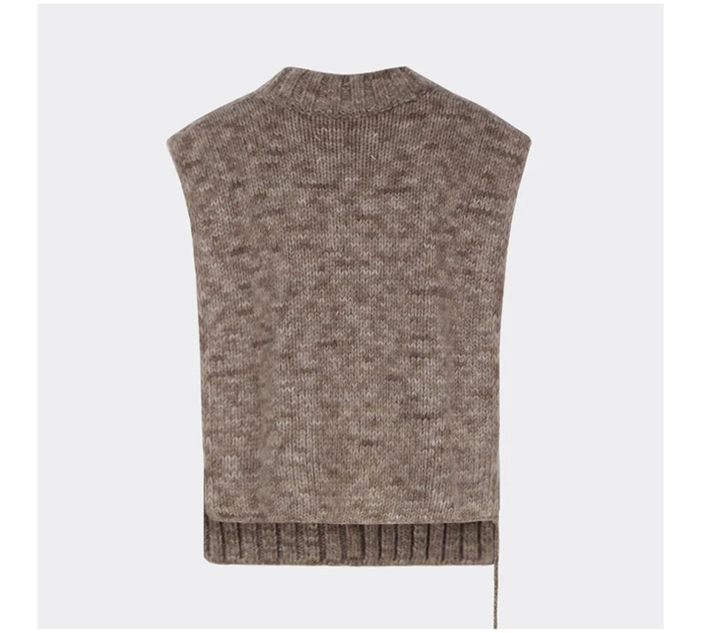 商品MAISON MARGIELA|MAISON MARGIELA 无袖针织斗篷 SI0TH0001-S17802-741M,价格¥2713,第5张图片详细描述