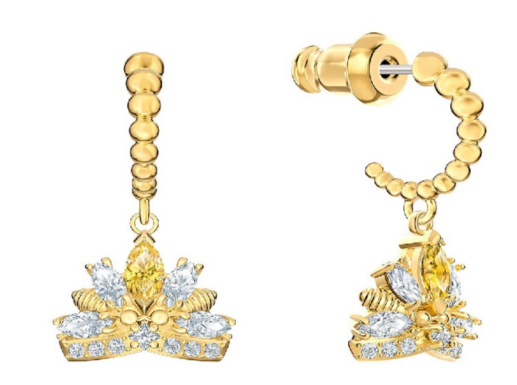 商品Swarovski|SWAROVSKI 施华洛世奇 皇冠蜜蜂耳环5490439,价格¥511,第1张图片详细描述