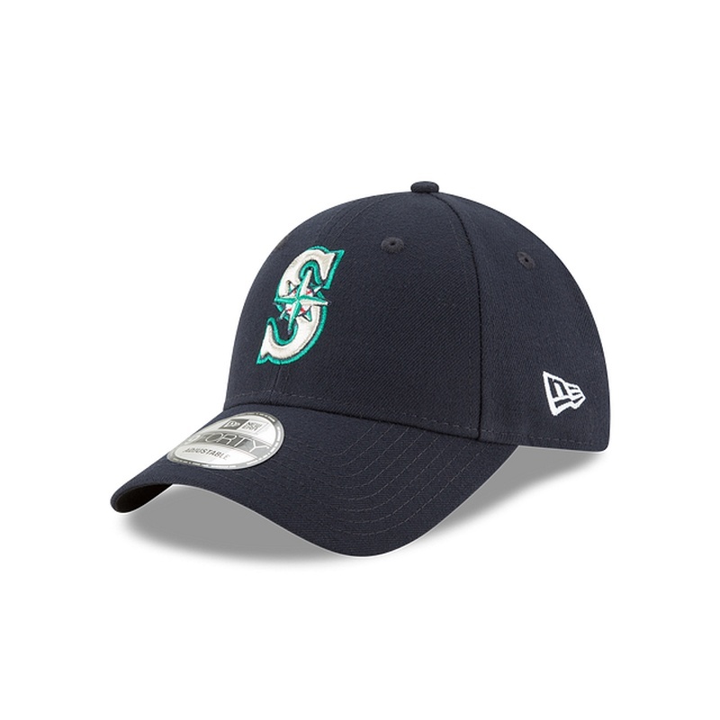 商品New Era|NEW ERA MLB THE LEAGUE 9FORTY男女通用蓝色涤纶帽子,价格¥186,第3张图片详细描述