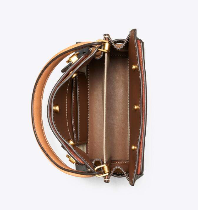 商品Tory Burch|汤丽柏琦TB Lee Radziwill 牛皮迷你女款（香港仓发货）,价格¥3972,第4张图片详细描述