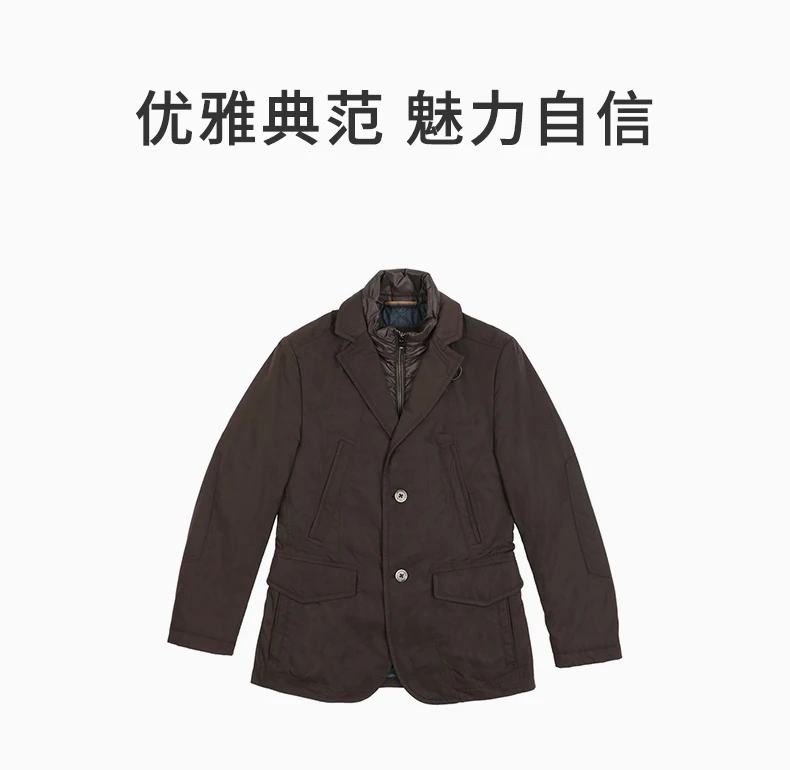 商品Hugo Boss|HUGO BOSS 棕色男士西装 CARTINO2-1014728701-204,价格¥3638,第1张图片详细描述