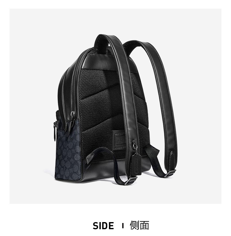 商品[国内直发] Coach|蔻驰（COACH）男士专柜款CHARTER大号双肩背包C2670 JICHR,价格¥4123,第4张图片详细描述