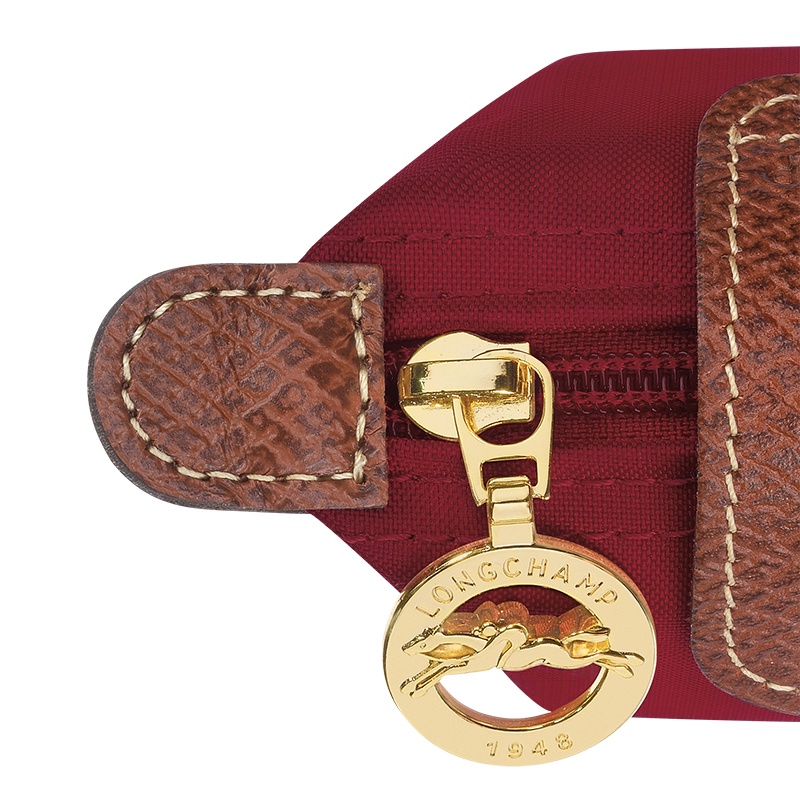 商品Longchamp|珑骧 女士帆布金色五金按扣拉链开合钱包（7色可选）,价格¥797,第17张图片详细描述