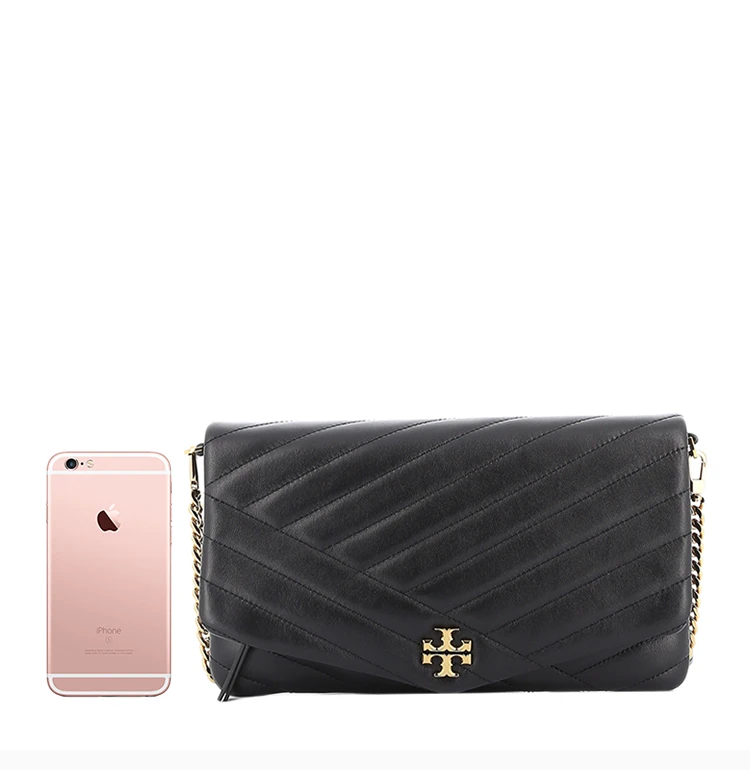 商品Tory Burch|Tory Burch 汤丽柏琦 黑色女士单肩挎包 56824-001,价格¥2200,第1张图片详细描述