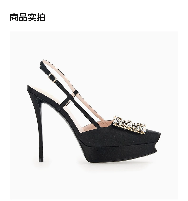 商品[国内直发] Roger Vivier|ROGER VIVIER 黑色女士高跟鞋 RVW64331850-RS0-B999,价格¥8588,第3张图片详细描述