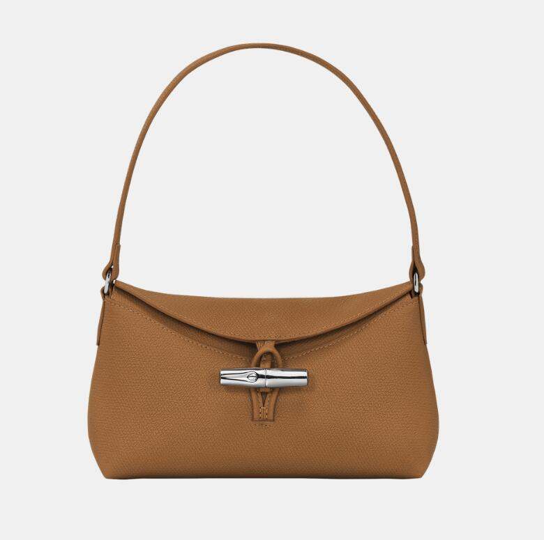 商品Longchamp|珑骧女包牛皮革搭扣翻盖开会女士新款单肩包（香港仓发货）,价格¥2256,第2张图片详细描述