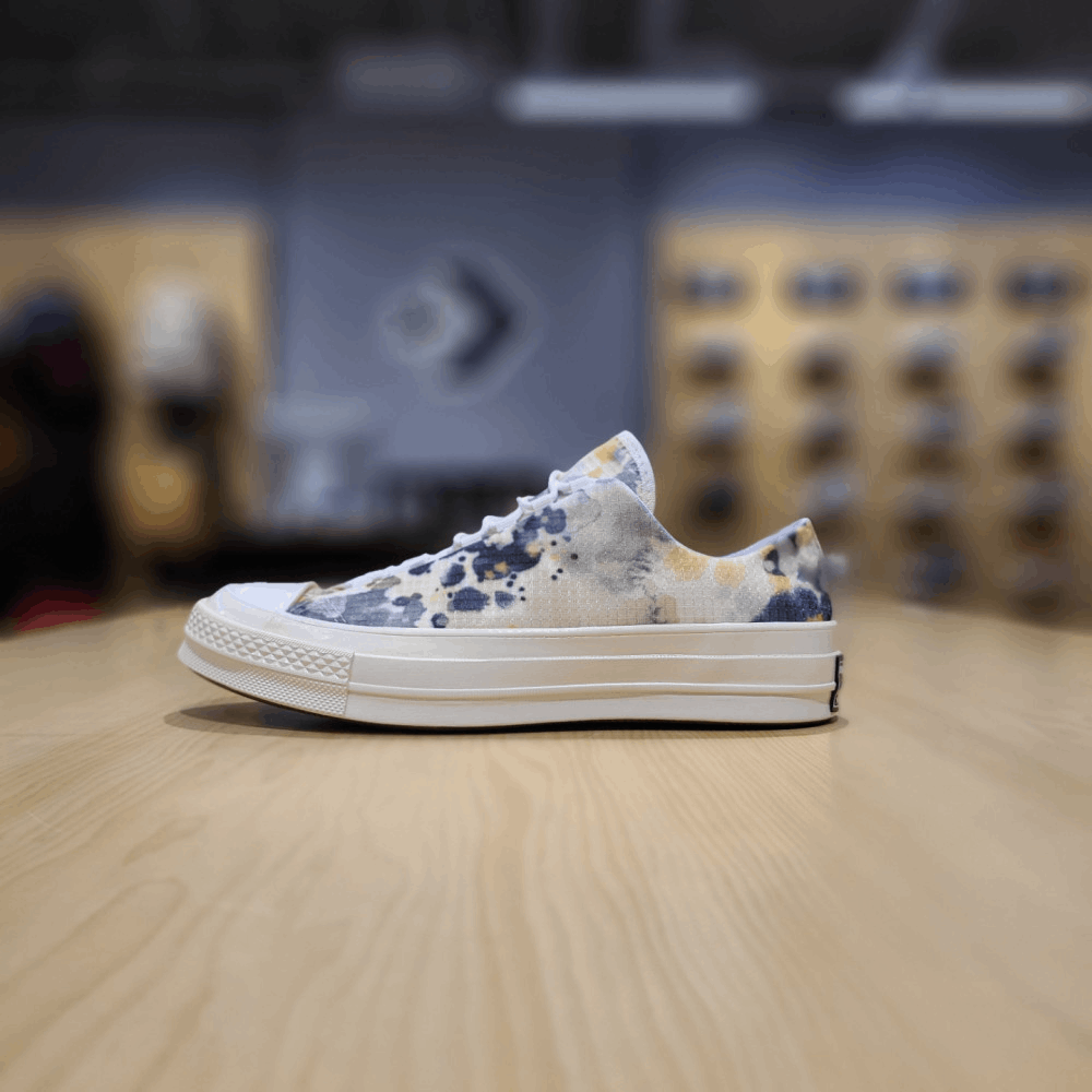 商品【预售商品15天发货】 Converse|【韩国直邮|包邮包税】匡威[CHUNK TAYLOR] 女士 CONVERSE CHUNK TAYLOR 70 胶带 SIM OX SASEM LOW 帆布鞋 170904C,价格¥588,第2张图片详细描述