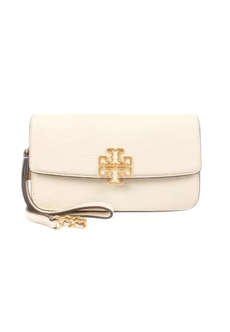 商品[国内直发] Tory Burch|TORY BURCH 白色女士斜挎包 141012-122,价格¥2278,第1张图片详细描述