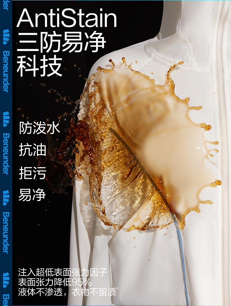 商品[国内直发] Beneunder|蕉下防污防晒衣女upf50+防紫外线夏季户外透气遮阳百搭轻薄防晒服,价格¥318,第7张图片详细描述