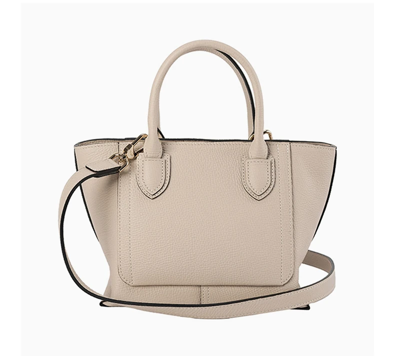 商�品[国内直发] Longchamp|LONGCHAMP 女士MAILBOX系列乳白色牛皮小号手提单肩斜挎包 10103HTA337,价格¥4455,第6张图片详细描述