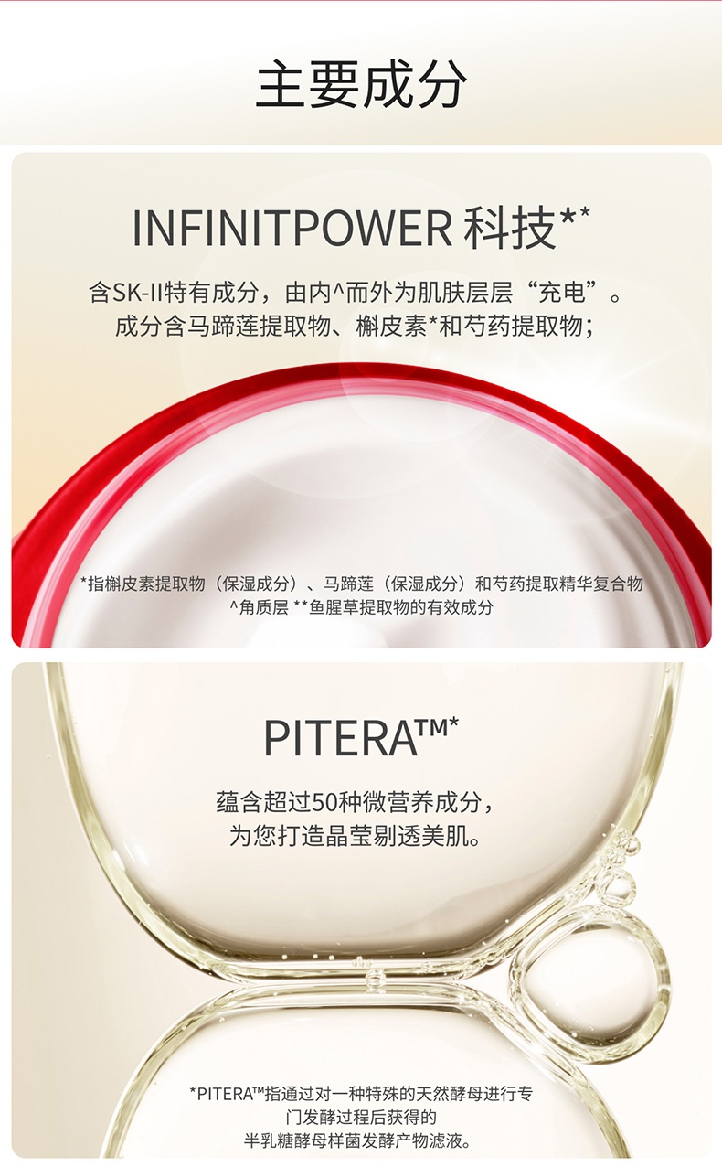 商品SK-II|Sk2 大红瓶面霜新版 精华细腻透亮（香港直邮发货）,价格¥1512,第2张图片详细描述