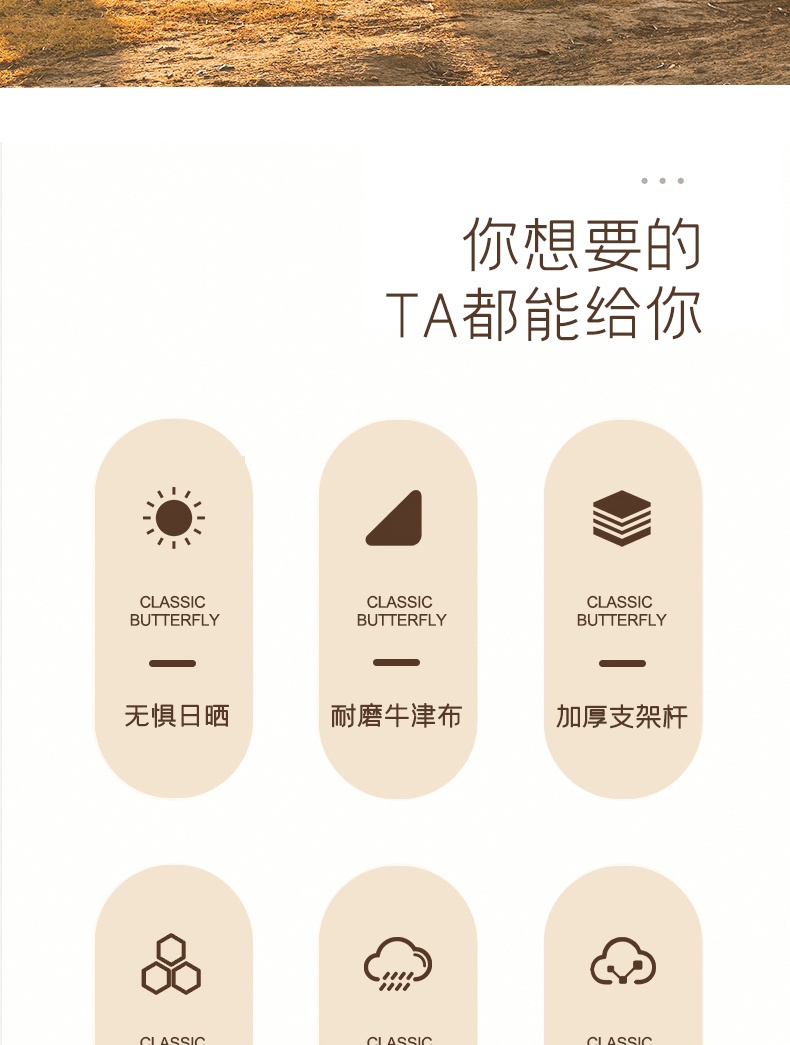 商品[国内直发] OLYMMONS|户外帐篷天幕金字塔防晒野外露营帐篷收纳大空间野餐野营装备,价格¥731,第8张图片详细描述