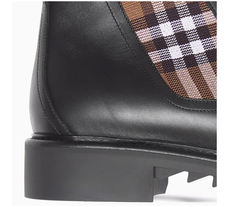 商品[国内直发] Burberry|BURBERRY 黑色男士短靴 8045244,价格¥5657,第7张图片详细描述