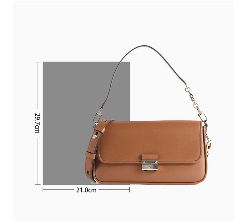 商品Michael Kors|MICHAEL KORS 女士棕色单肩包 30S1G2BL1L-LUGGAGE,价格¥1203,第8张图片详细描述
