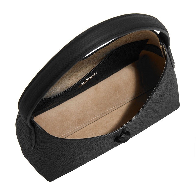 商品[国内直发] Longchamp|珑骧女包LONGCHAMP 新款ROSEAU女士大牛皮单肩包手提包桶包礼物送女友 小号10152 HPN ,价格¥2874,第10张图片详细描述