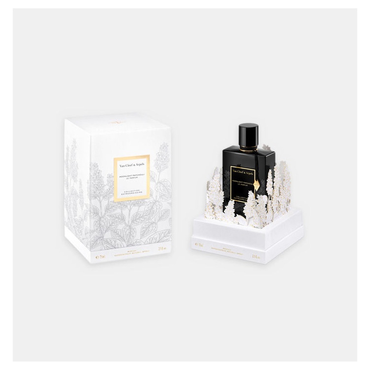 商品Van Cleef & Arpels|梵克雅宝 2022新香 非凡珍藏系列-月光广霍精粹75ml EDP中性香西普木质调,价格¥1523,第2张图片详细描述