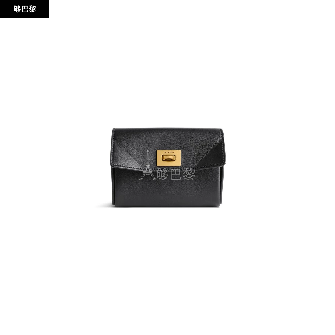 商品Balenciaga|【预售】 巴黎世家 25春夏 女士 卡包 RODEO翻盖卡夹 8145262ABKX1000 ,价格¥4705,第2张图片详细描述