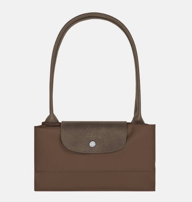 商品Longchamp|【预售6月20日左右发货】珑骧女士大号长柄织物可折叠手提单肩饺子包 L1899（香港仓发货）,价格¥953,第4张图片详细描述