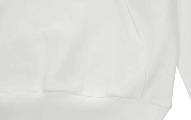 商品Evisu|【享贝家】（国内现货-QD）EVISU 福神 休闲宽松刺绣小标连帽卫衣 男女同款 白色 EU5UTS911OW,价格¥222,第7张图片详细描述