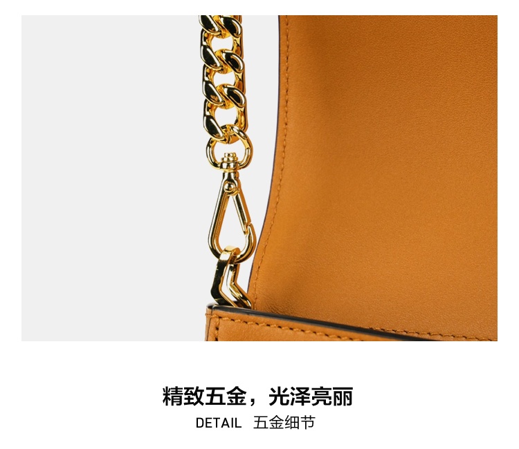 商品MCM|MCM 专柜新款中号信封包Millie Visetos斜挎包女士单肩链条包 MWRAAME01CO001,价格¥4340,第8张图片详细描述