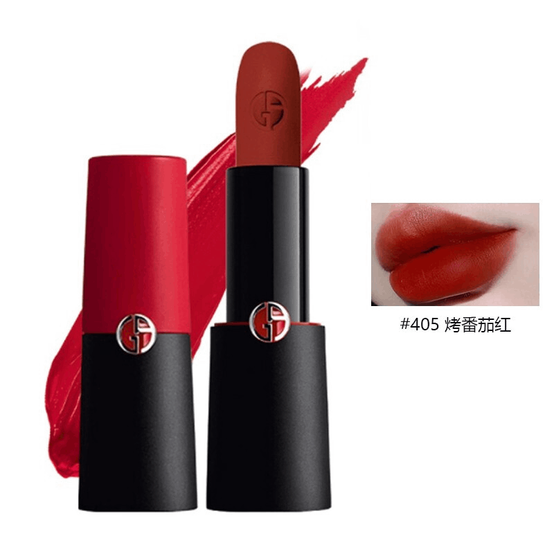 商品Armani|ARMANI阿玛尼挚爱哑光唇膏口红#405 4g,价格¥165,第1张图片详细描述