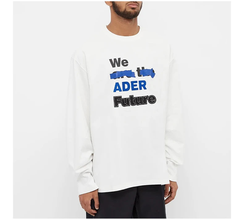 商品ADER error|ADER ERROR 男白色男士T恤 BKAFWLT05-OFFWHITE 【韩国产地商品，大陆地区收货约30-40天】,价格¥1123,第5张图片详细描述