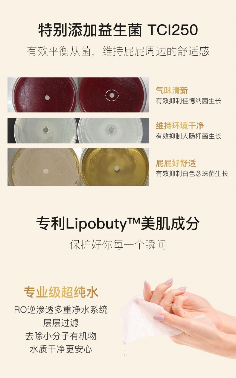 商品Triple Probio|私密保养组(益菌护垫3入+益菌湿巾2入) | Private Care Set,价格¥164,第6张图片详细描述