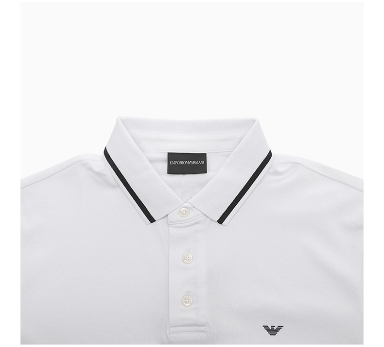 商品Emporio Armani|EMPORIO ARMANI 男白色短袖T恤 3L1FAE-1JPTZ-0154,价格¥849,第9张图片详细描述