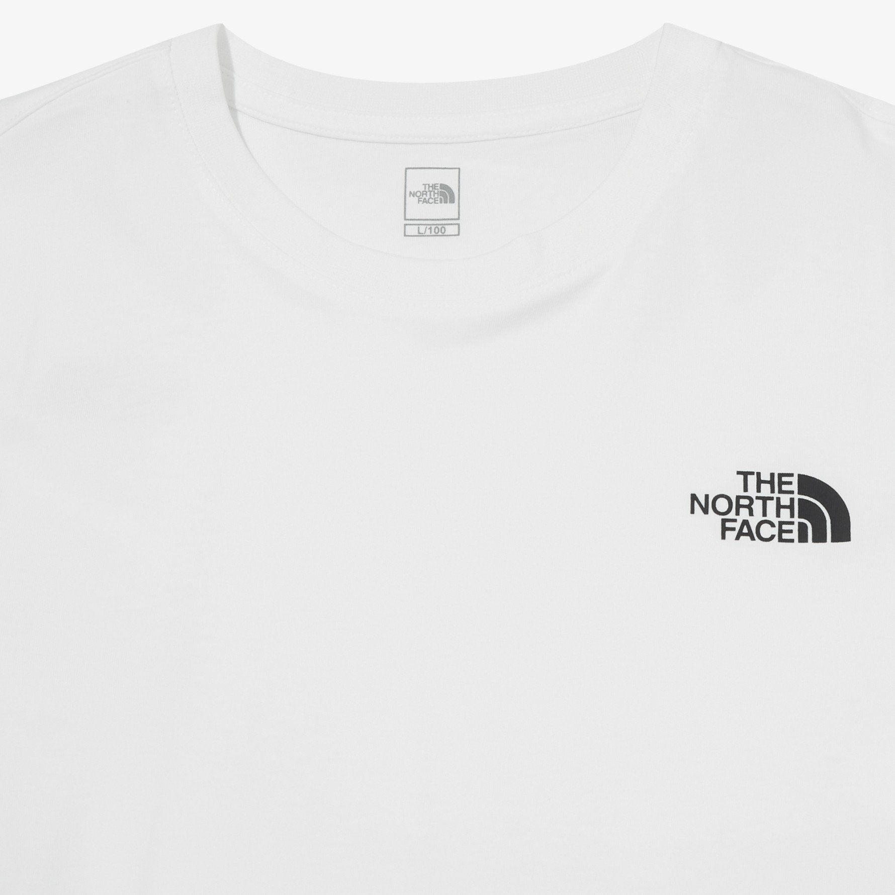 商品The North Face|【SAvenue】THE NORTH FACE北面男女同款短袖T恤白色 NT7UN04B-LY,价格¥127,第4张图片详细描述