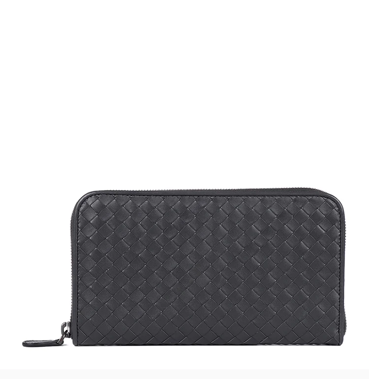 商品[国内直发] Bottega Veneta|BOTTEGA VENETA 黑色男士长款钱夹 311263-V4651-2015,价格¥6672,第4张图片详细描述