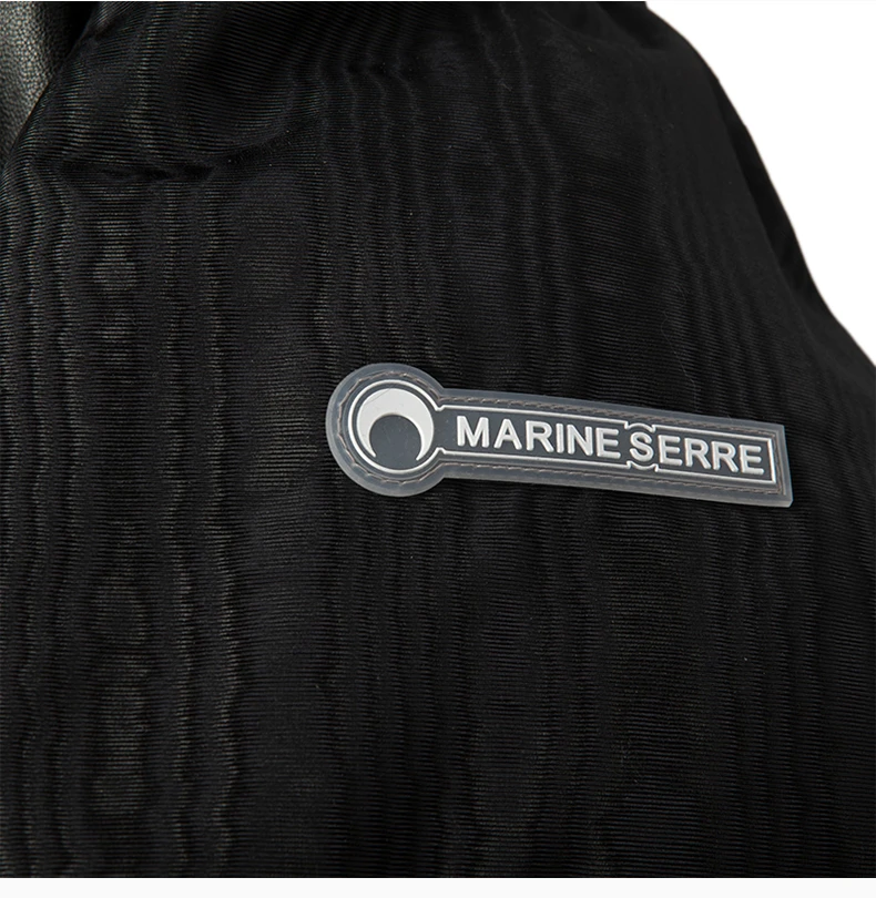 商品[国内直发] MARINE SERRE|MARINE SERRE 男士黑色外套 C017FW20-BLACK,价格¥3820,第8张图片详细描述