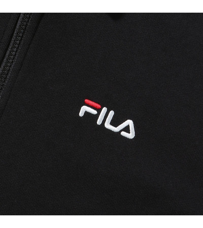 商品Fila|【享贝家】FILA男士带帽拉链卫衣运动休闲外套FS2FTD3101X（特价活动款）,价格¥177,第9张图片详细描述